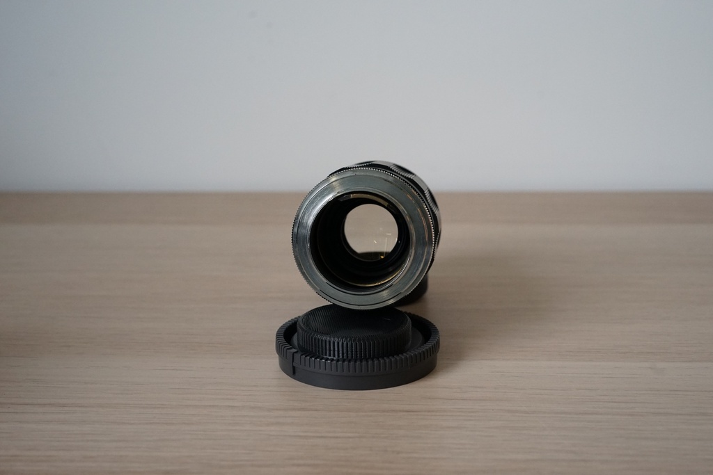 Objectif Canon 135mm f3.5 LTM + Adaptateur Leica M