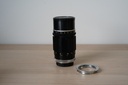 Objectif Canon 135mm f3.5 LTM + Adaptateur Leica M
