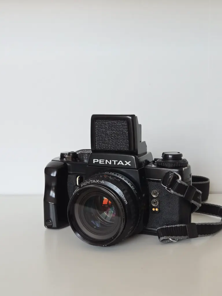 Pentax LX + Pentax 50mm f1.7 (Viseur FF-1 + FA-1W) Revisé