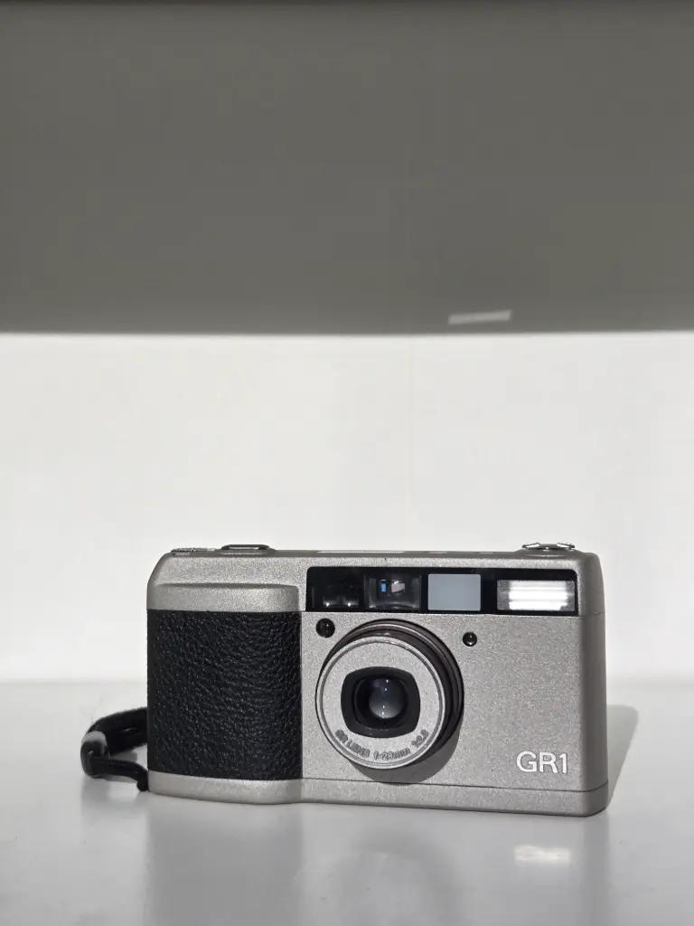 Ricoh GR1 Gris + Housse